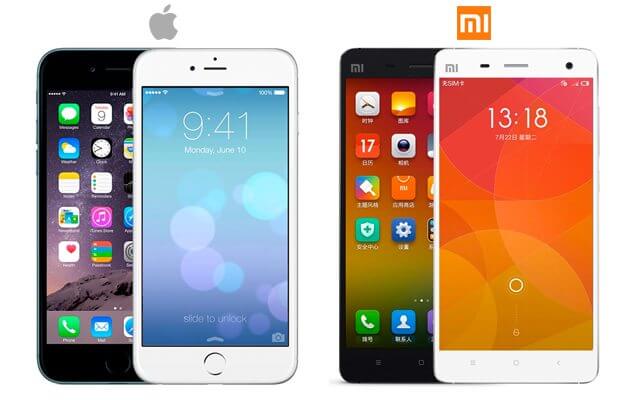 Celular Xiaomi Vs Apple