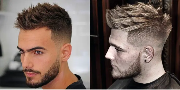 Corte masculino Arrepiado com Textura (Textured Spiky)